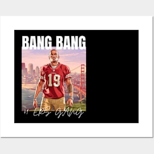 49 ers football illustration design Posters and Art